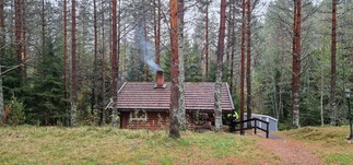 Normisauna lämpiää.