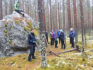 Ison kiven maisemissa (Kuva V-M Kallionpää)